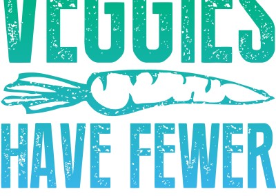 Eat Your Veggies Wellness Program T-Shirt | Screen Printing
