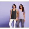 District Made® Ladies Cosmic Twist Back Tank & Cosmic Relaxed V-Neck Tee